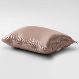 Подушка походная пуховая 33x45 Travel Pillow Grass Milk Chocolate - Молочный шоколад