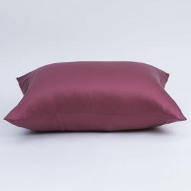 Наволочки бордовые однотонные  - комплект наволочек (2шт.) Purple Brilliant Grass - Пурпурный