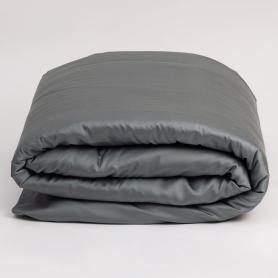 Пододеяльник полуторный (160х220) Grey Brilliant Grass 100% тенсель - Серый