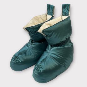 Пуховые тапочки туристические (Сапожки-носочки) 36/39 Comfort Socks Travel Grass - Бирюзовые