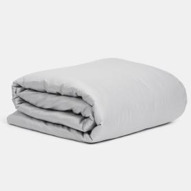 Пододеяльник полуторный (150х200) Аллюр Ash Grey Allure Grass 100% Египетский хлопок - Светло-серый