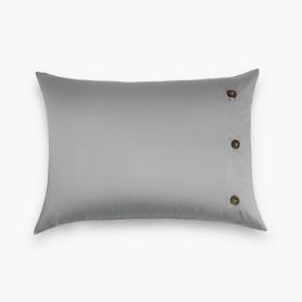 Наволочки декоративные маленькие (33х45 - 2 шт.) Аллюр Ash Grey Allure Grass 100% Египетский хлопок - Светло-серый