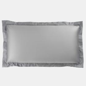 Комплект наволочек (50х90 - 2 шт.) Аллюр Ash Grey Allure Grass 100% Египетский хлопок - Светло-серый