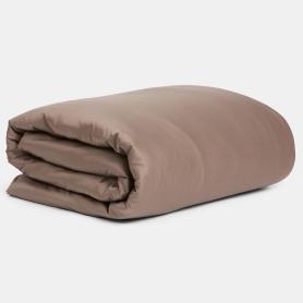 Пододеяльник (160х220) Аллюр Brownie Allure Grass 100% Египетский хлопок - Молочный шоколад