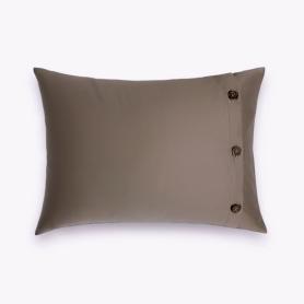 Наволочки декоративные маленькие (33х45 - 2 шт.) Аллюр Brownie Allure Grass 100% Египетский хлопок - Молочный шоколад