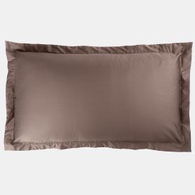 Комплект наволочек (50х90 - 2 шт.) Аллюр Brownie Allure Grass 100% Египетский хлопок - Молочный шоколад