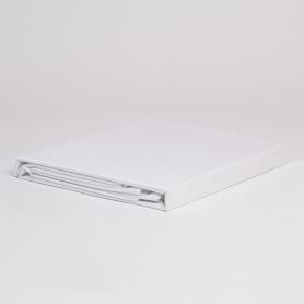 Простыня на резинке (160х200х40) Noble Traditions Glace White Grass хлопок/сатин - Белый