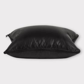 Дорожная подушка трансформер с пуховым наполнителем 33x45 Travel Pillow Grass Black - Черная