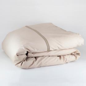 Пододеяльник с широким кружевом Carinthia Noble Canvas Grass -  Бежевый