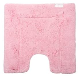 Коврик для туалета с вырезом под унитаз 60х60 Муст С 501 - Розовый