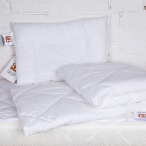Комплект подушка, одеяло и наматрасник (40х60 + 100x135 + 60х120) Baby 90C Grass синтетика от German Grass