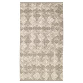Полотенце греческий узор меандр махровое 80х150 Cawo Noblesse Elegance Allover 1088 37 - Бежевое