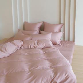 Постельное белье евро (200х220; 50х70 - 2 шт; 160х200x40) Rose Brilliant Grass - Розовое от German Grass