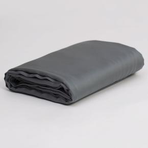 Простыня на резинке (180х200х40) Grey Brilliant Grass 100% тенсель - Серая