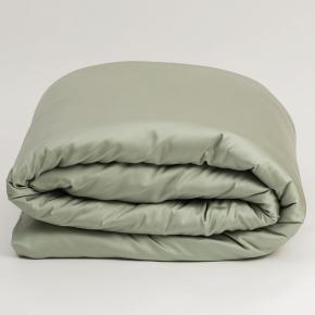 Пододеяльник розовый 200х200 Olive Brilliant Grass - Оливковый 100% тенсель