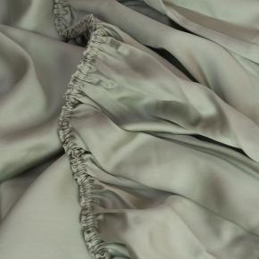 Простыня на резинке (200х200х40) Olive Brilliant Grass - Оливковая - отделка детально