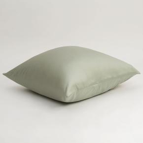 Комплект розовых наволочек шелковистые (70х70 - 2 шт.) Olive Brilliant Grass - Оливковый