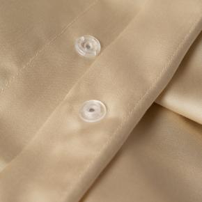 Пододеяльник на кнопках 160х220 Vanilla Brilliant Grass - Бежевый