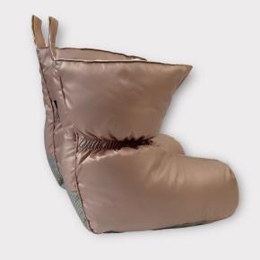 тапочки пуховые для улицы (Сапожки-носочки) 40/45 Comfort Socks Travel Grass - Карамельно-бежевый