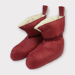Пуховые тапочки туристические (Сапожки-носочки) 40/45 Comfort Socks Travel Grass - Бордовые German Grass