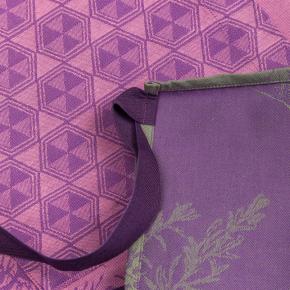 Фартук премиум 90x96 Miel de nectar - Фиолетовый от Le Jacquard Francais (Жаккард Франсе) 