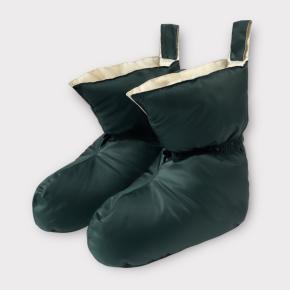 Пуховые тапочки туристические (Сапожки-носочки) 40/45 Comfort Socks Travel Grass - Зеленые German Grass