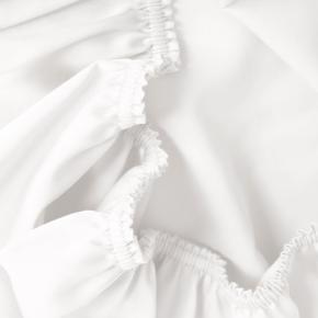 Простыня на резинке (160х200х40) Arctic White Brilliant Grass - Белая- отделка детально