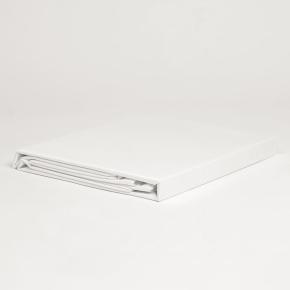 Простыня (240х260) Arctic White Brilliant Grass - Белая от Герман Грасс