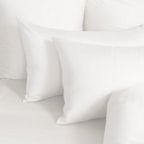 Постельное белье евро (200х220; 50х70 - 2 шт; 70х70 - 2 шт; 160х200x40) Arctic White Brilliant Grass - Белое - ткань детально