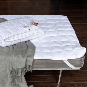 Наматрасник овечья шерсть 90х200 Mattress Wool Grass  - легкий