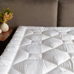 Наматрасник топпер высокий 90х200 Topper Wool Grass овечья шерсть - теплый (900 гр.) от German Grass