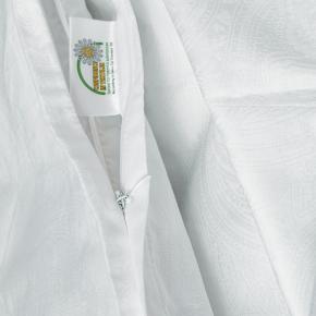 Пододеяльник на молнии огурцы рисунок Пейсли 200х220 Paisley Palette Grass - Белый