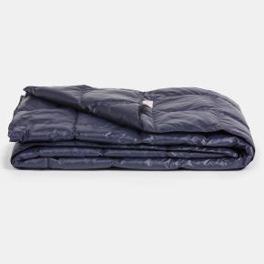 Плед в дорогу пуховый 140x200 Travel Plaid Grass - Серый от German Grass (Герман Грасс)