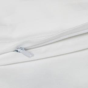 Пододеяльник в полоску на молнии как в отеле 150х200 Strip Palette Grass - Белый