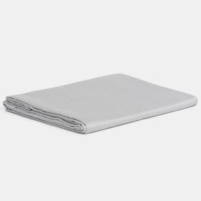 Простыня на резинке (140х200х40) Ash Grey Allure Grass 100% Египетский хлопок - Светло-серый