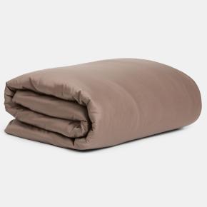 Пододеяльник евро макси (240х220)Brownie Allure Grass 100% Египетский хлопок - Молочный шоколад