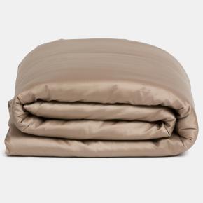 Пододеяльник (200х220) Caramel Beige Allure Grass - 100% Египетский хлопок - Карамельно-бежевый