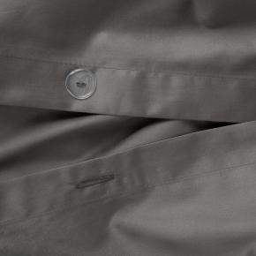 Пододеяльник на пуговицах (200х220) Graphite Allure Grass 100% хлопок сатин - Темно-серый