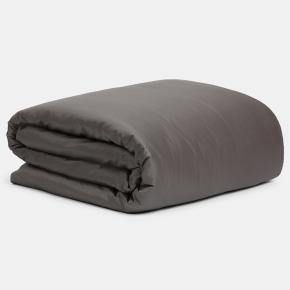 Пододеяльник евро (200х220) Graphite Allure Grass 100% хлопок сатин - Темно-серый