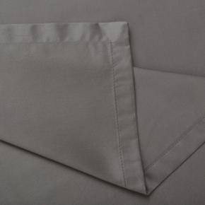 Простыня (180х240) Graphite Allure Grass 100% Египетский хлопок - Темно-серый