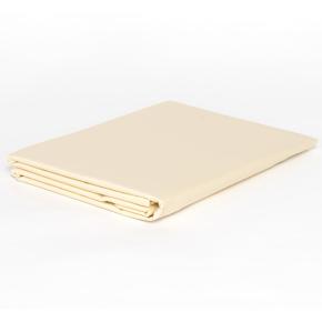 Простыня сатин однотонная плоская 240х260 Golden Palette Grass - Золотистая