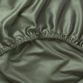 Простыня элитная на резинке (200х200х40) Pine Green Allure Grass - Хвойно-зеленая