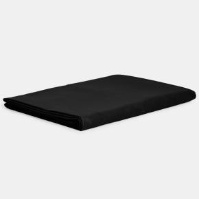 Простыня плоская (240х260) Dark Onyx Allure Grass - Черная с синеватым отливом