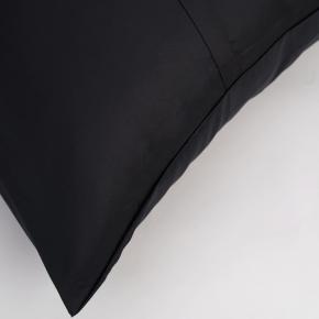 Комплект наволочек классических из хлопка египетского  (50х70 - 2 шт.) Dark Onyx Allure Grass Classic - Черный с синеватым отливом