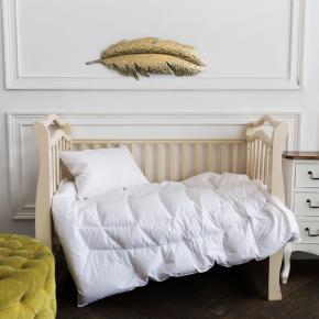 Одеяло детское гусиный пух 100х135 Baby Angel Grass - всесезонное light (150 гр.) от German Grass