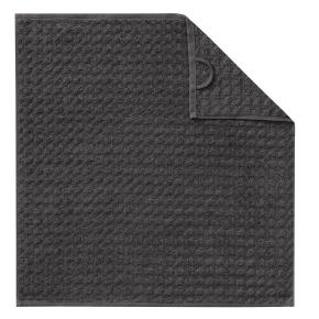 Полотенце салфетка махровая для кухни Cawo Home 50х50 Pro Uni 520 740 - Темно-серое