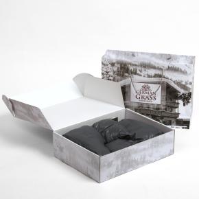 Пуховые тапочки туристические (Сапожки-носочки) 40/45 Comfort Socks Travel Grass - Graphite Темно-серый от Герман Грасс