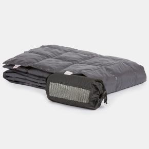 Плед туристический пуховый 140x200 Travel Plaid Grass - Темно-серый от German Grass (Герман Грасс)