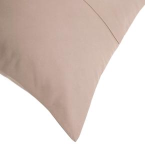 Комплект наволочек классических из хлопка египетского  (50х70 - 2 шт.) Nude Pink Allure Grass Classic - Розовато-бежевый с жемчужным блеском