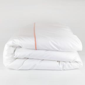 Пододеяльник 200х200 Salzburg Noble Rose Grass - Белый / Пыльно-розовый  от German Grass
